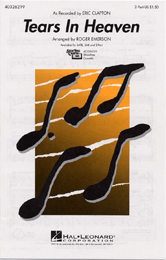 Tears In Heaven (2-Part/Piano)
